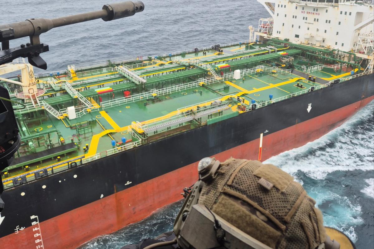 Macron: French Navy Intercepts Sanctioned Russian Tanker