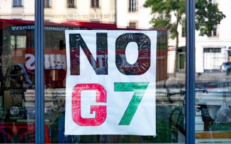 50,000 G7 Protesters Shut Down City Ahead of Trump Visit