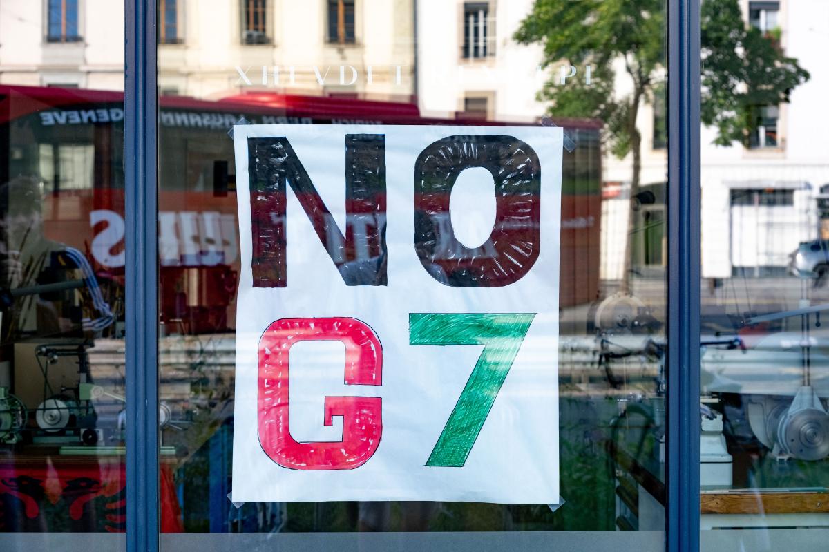 50,000 G7 Protesters Shut Down City Ahead of Trump Visit