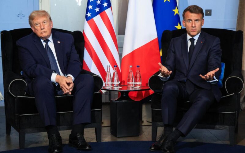 Macron Offers Trump Help on Iran Deal With Hormuz Strait Condition
