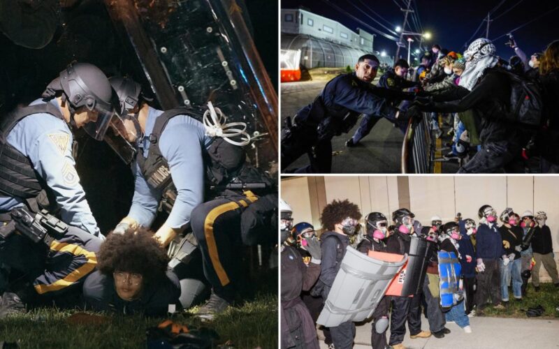 Portland Protesters Arrested in Violent ICE Facility Clashes