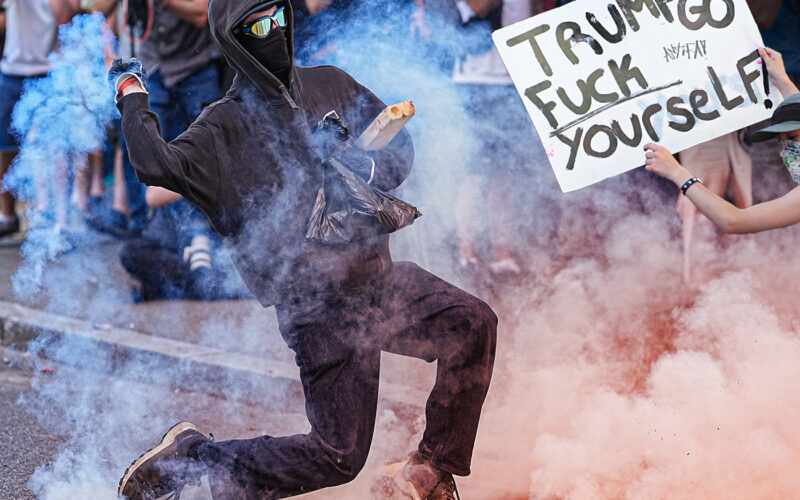Thousands protest G7 summit in Geneva: Anti-Trump demos and burning car