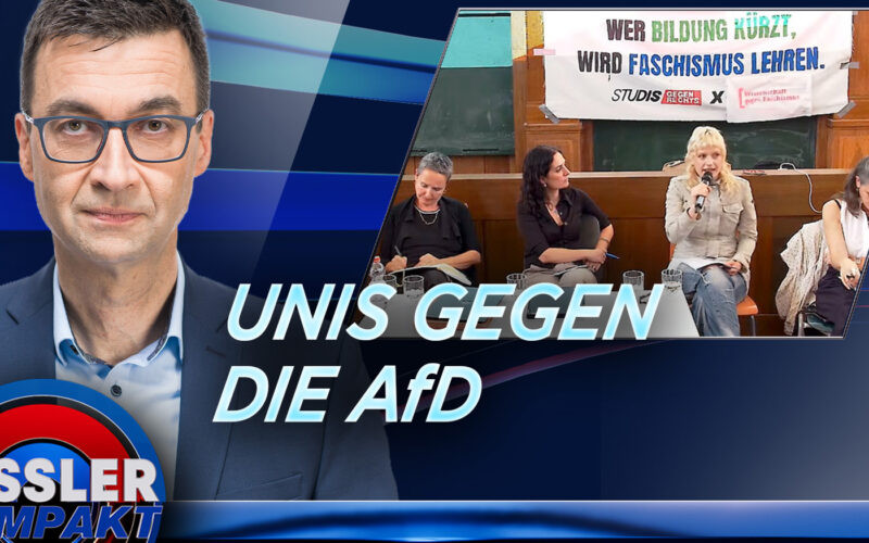 Universities fight AfD with “Science against Fascism”: A line crossed