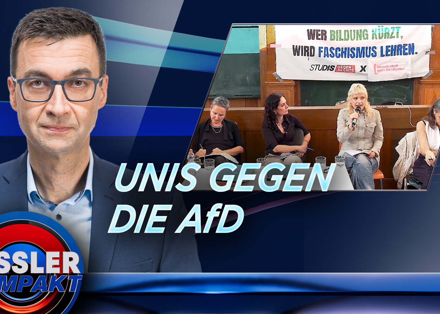Universities fight AfD with “Science against Fascism”: A line crossed