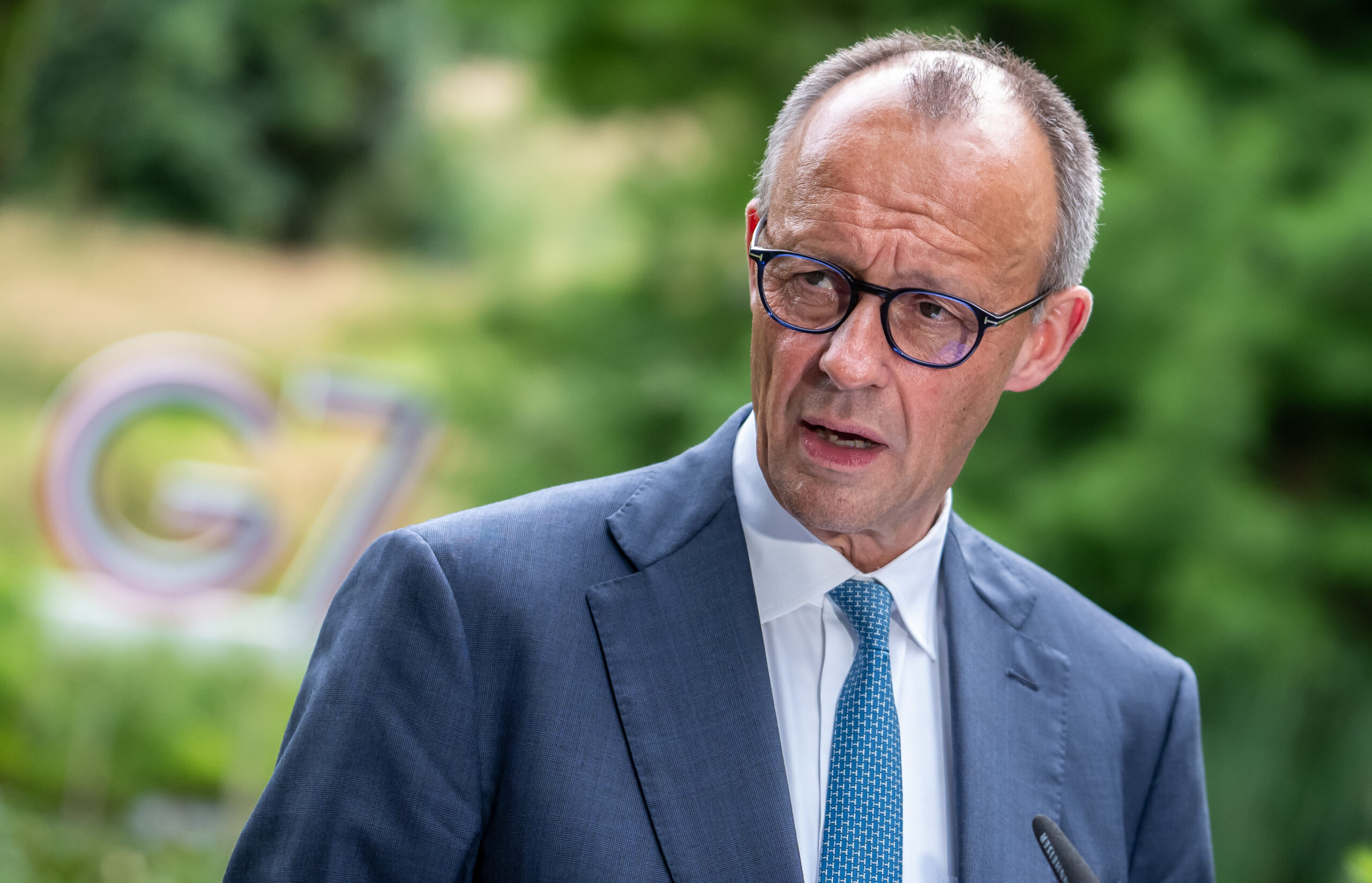 Bundeskanzler Friedrich Merz sprach von einem „Tag der Hoffnung“.