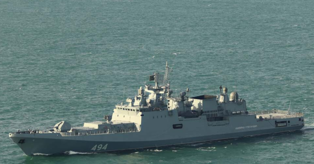 Russian Warship Fires Warning Shots at British Yacht in Channel