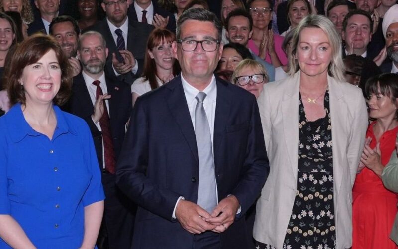 Andy Burnham blasted after being hailed as Labour’s first female PM