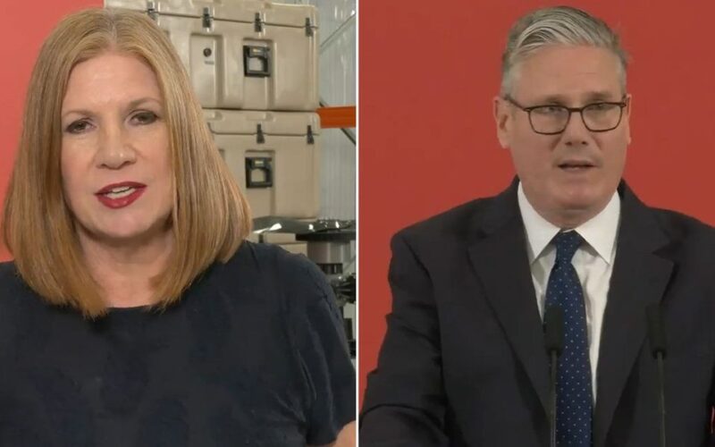 GB News star slams Starmer for dodging £15bn defence grilling