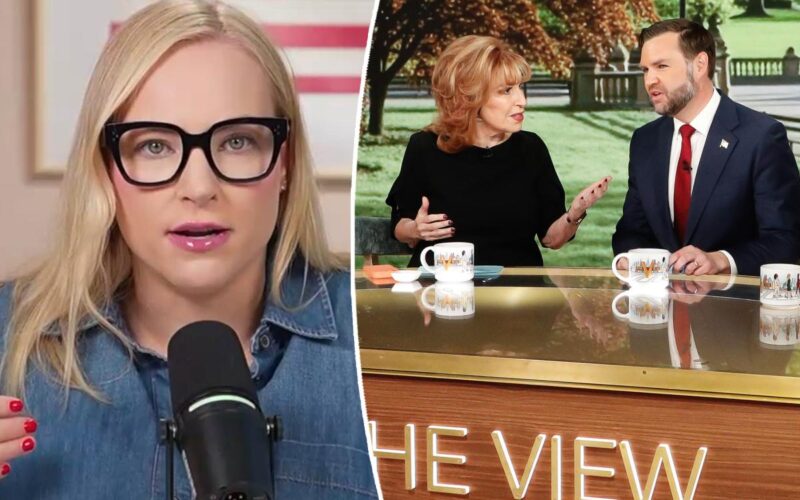 Meghan McCain Slams ‘View’ Co-Hosts Over ‘Undisciplined’ JD Vance Interview