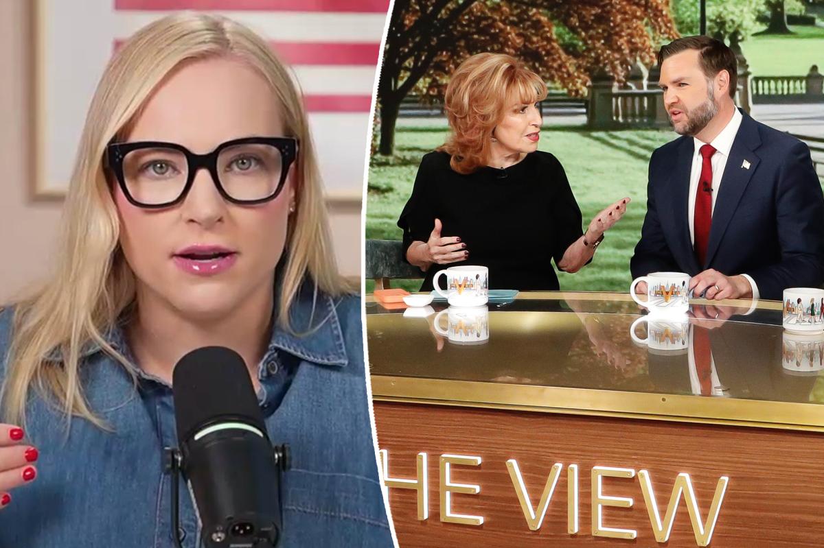 Meghan McCain Slams ‘View’ Co-Hosts Over ‘Undisciplined’ JD Vance Interview