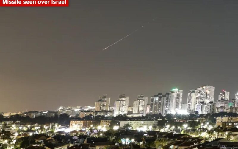 Iran Launches Missiles at Israel in First Strike Since April