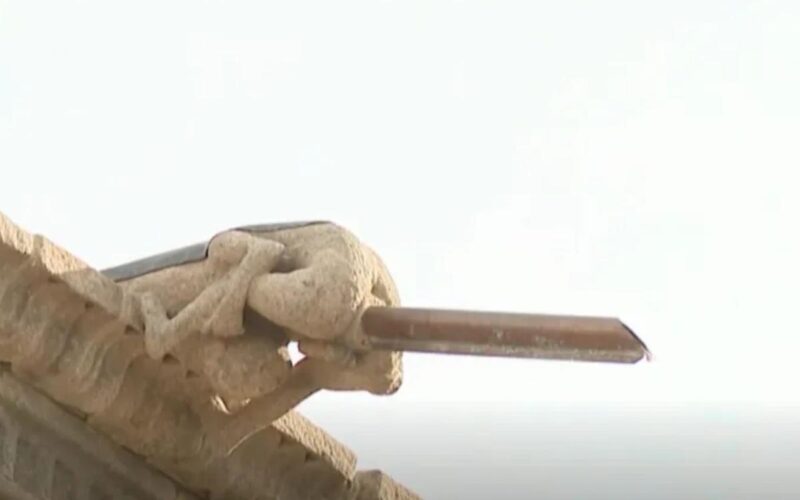 Architect tells guests seeing inappropriate gargoyle to seek help