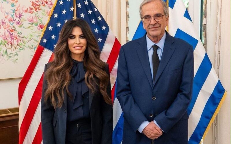 Samaras met with Guilfoyle on US-Greece relations