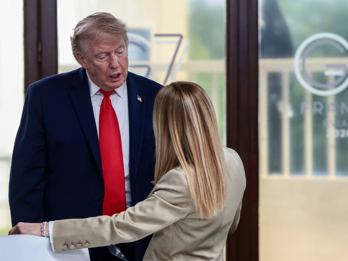 Meloni and Trump Share Moment: “We Are Friends” as They Stand Firm Against Moscow