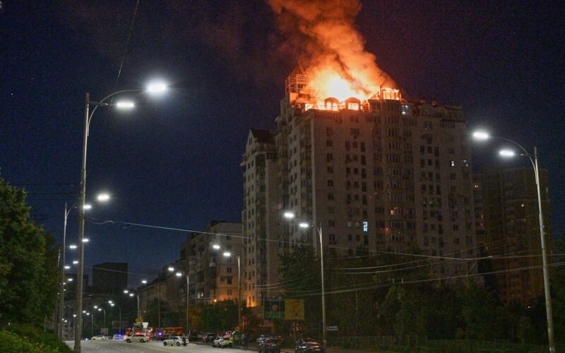 Devastating Russian Attack Wave on Ukrainian Cities