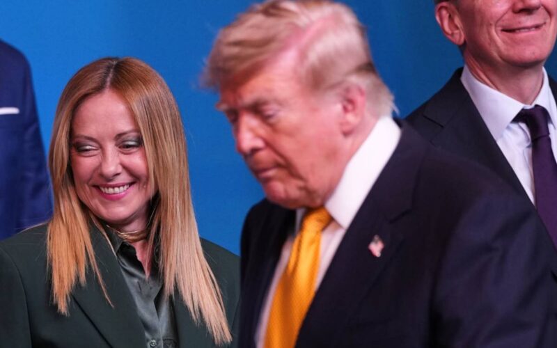 Meloni Vows Continued Ukraine Aid as Trump Blasts NATO Partners