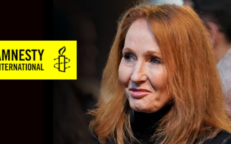 Amnesty apologizes to JK Rowling after blacklisting women’s rights group