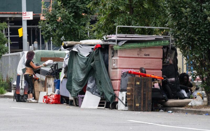 Massive Homeless Encampment on Manhattan’s West Side Explodes