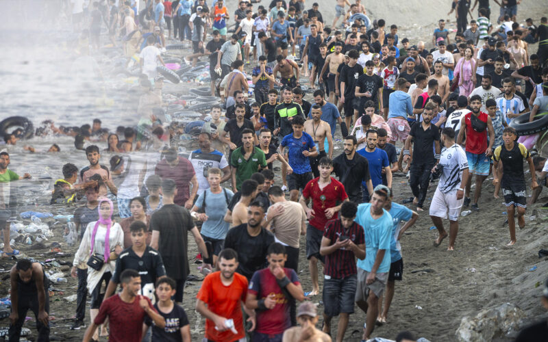 Spain Sends Troops to Ceuta as Border Collapses, 9 Dead