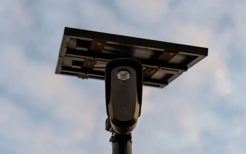 Leftist vandals target security cameras that threaten radicals