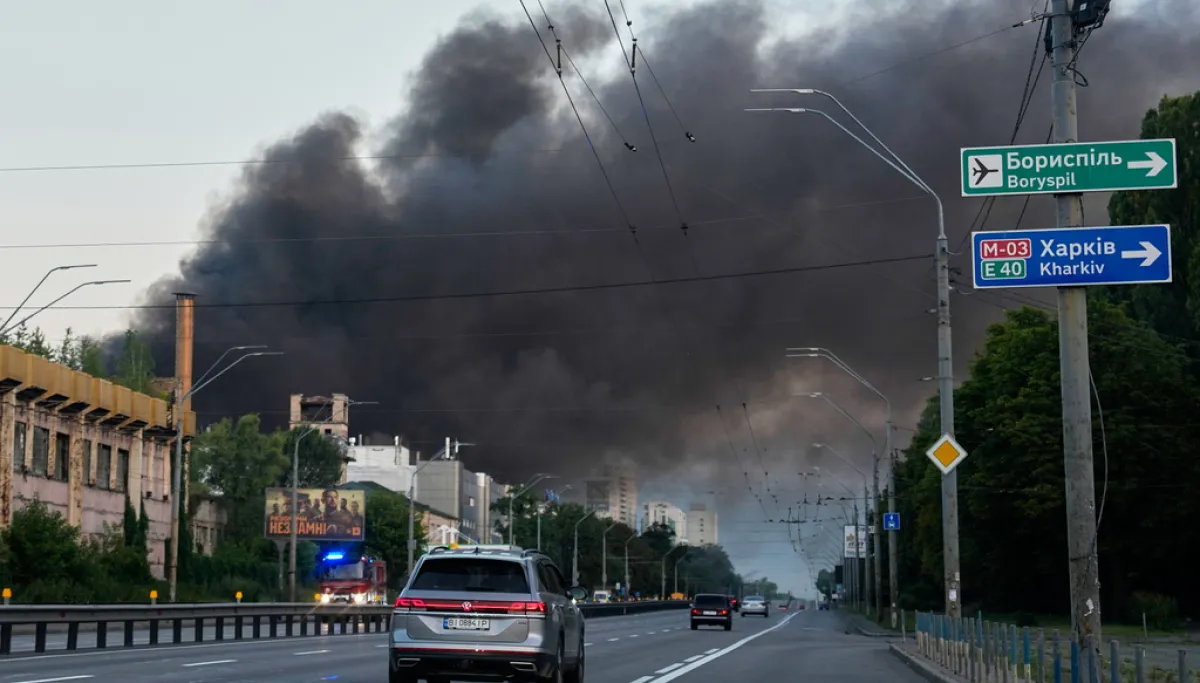 Kyiv Suffers Largest Ballistic Missile Barrage as Defenses Wane