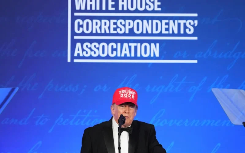 Trump’s Marathon White House Press Dinner Speech Covers 2028 and Media Tensions