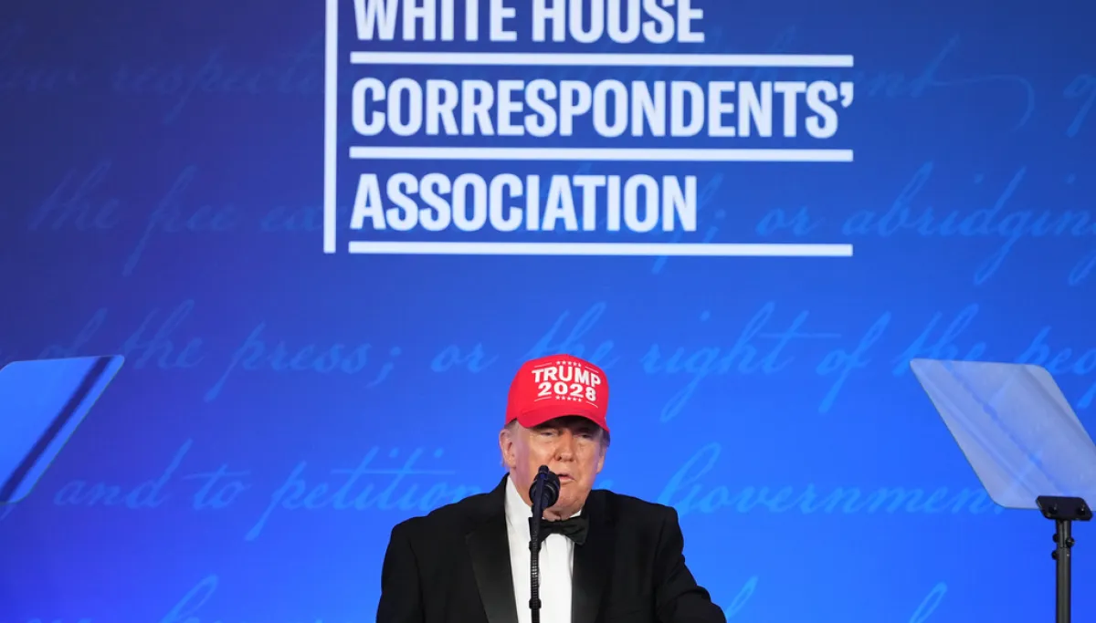 Trump’s Marathon White House Press Dinner Speech Covers 2028 and Media Tensions