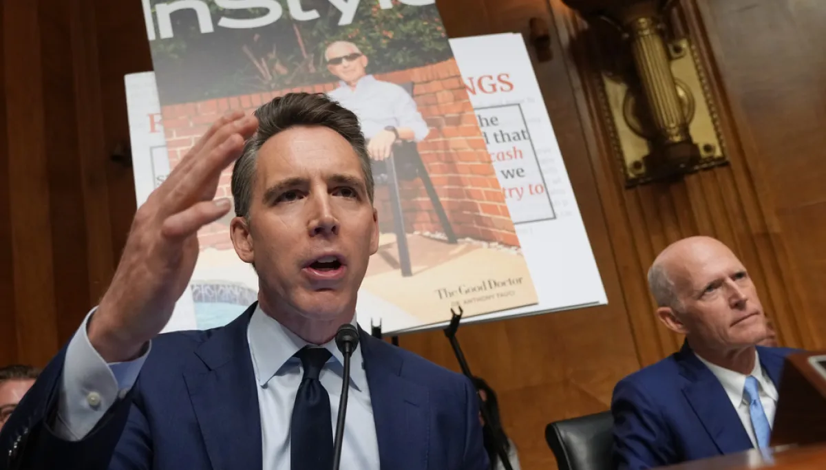 Hawley blasts Fauci for dodging Congress, chatting with magazines