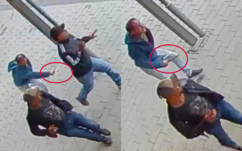 Afghan Hunts Passersby with Knife in Exclusive Footage