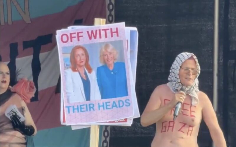 Trans Pride Marchers Call for Beheading of J.K. Rowling, No Charges Filed