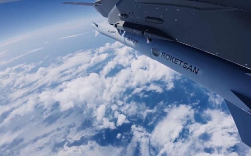Turkish fighter drone struck target at 120km with missile