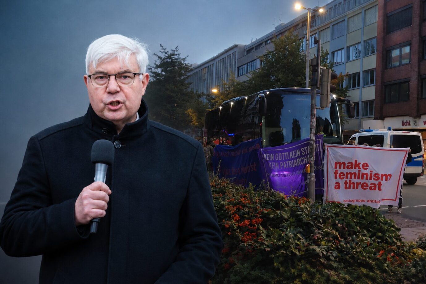 Church Ignores Leftist Extremist Attack on Its Own Parish