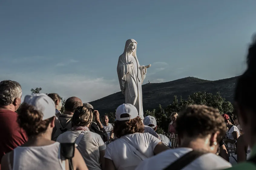 Vandals Deface Virgin Mary Statues at Medjugorje Shrine