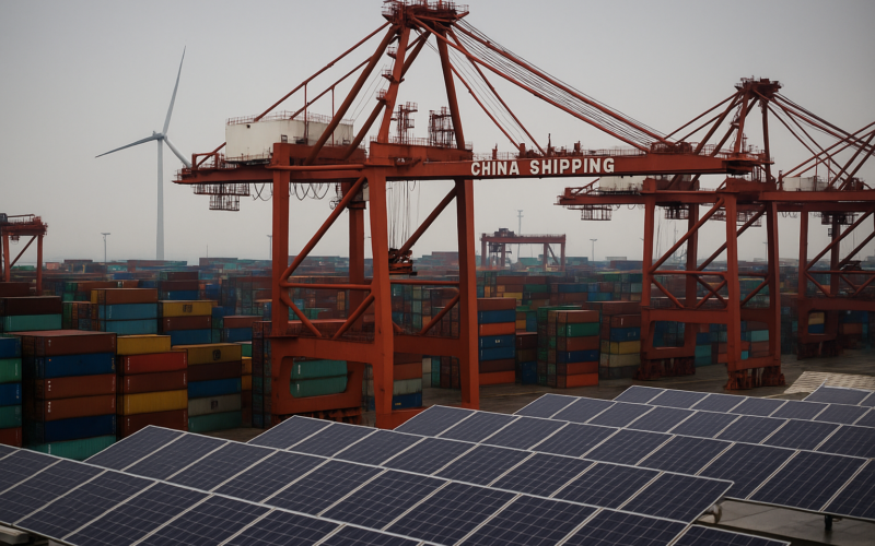 China’s Green-Tech Exports Soar Amid Energy Transition Push