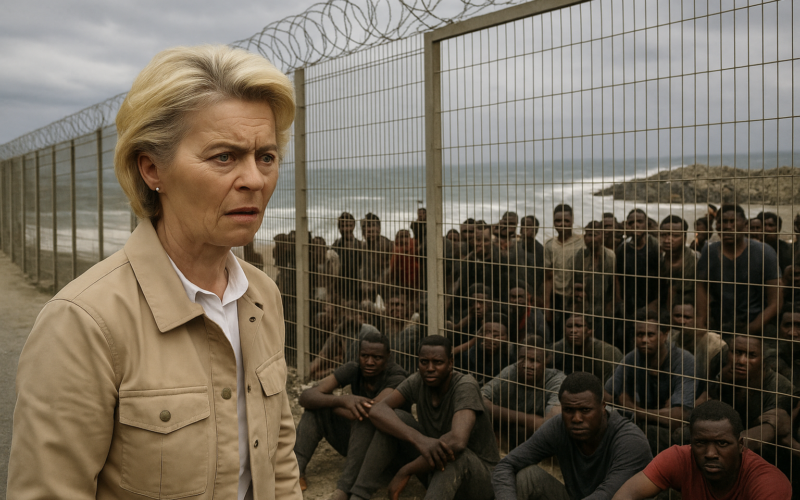EU’s von der Leyen Blasts Illegal Ceuta Migrant Crossings