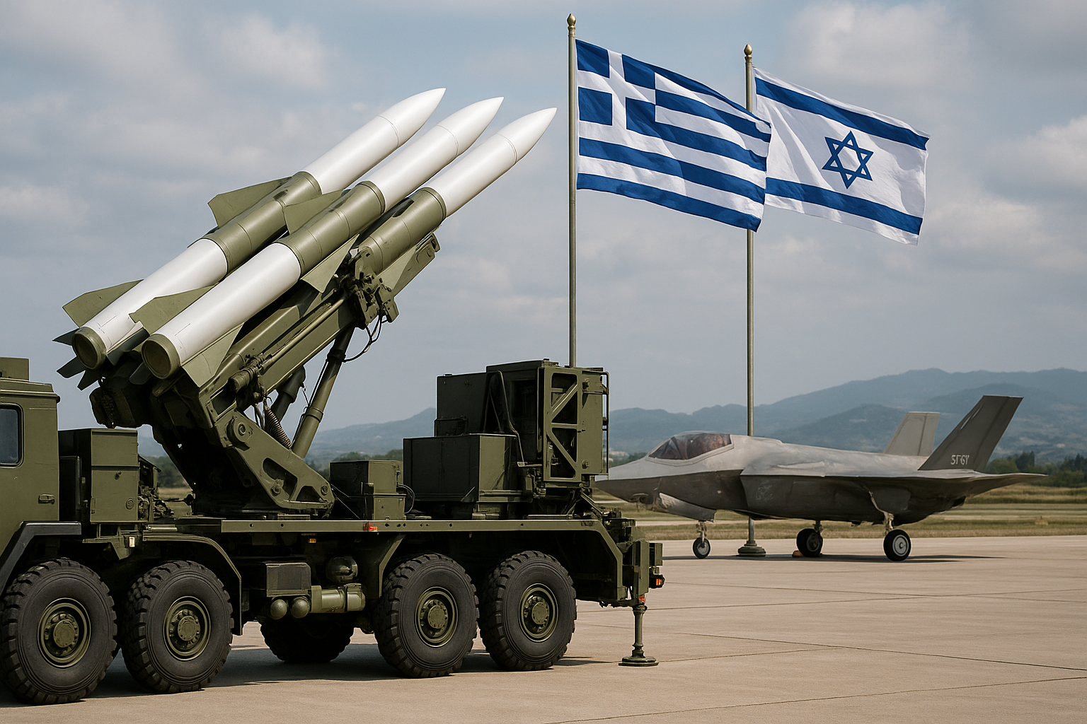 Greece Eyes $3.42B Israeli Air Defense System Deal
