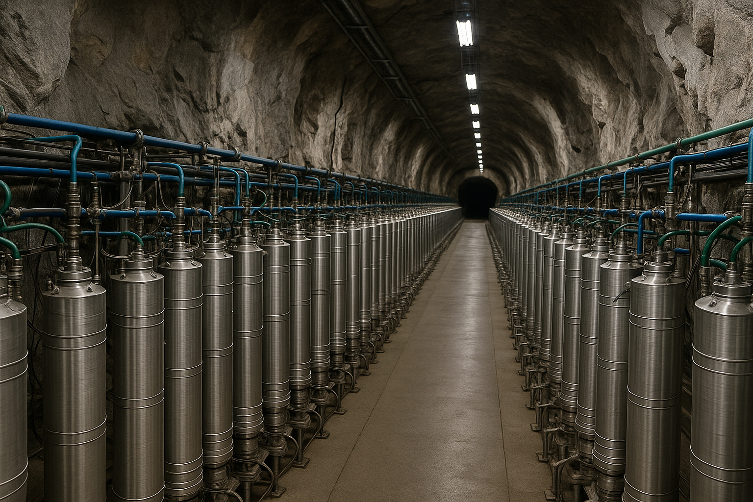 Iran Moves Uranium Centrifuges Deep Into Mountain Tunnels