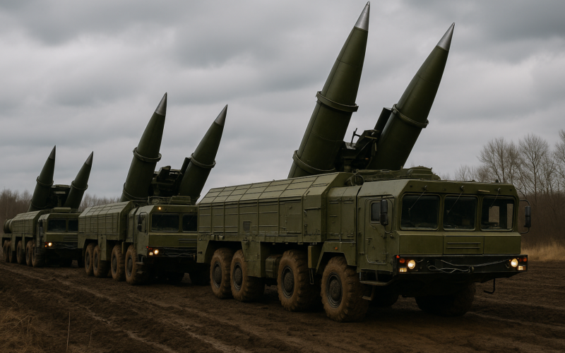 Russia Stockpiles Iskander-M Missiles Near Ukraine Border