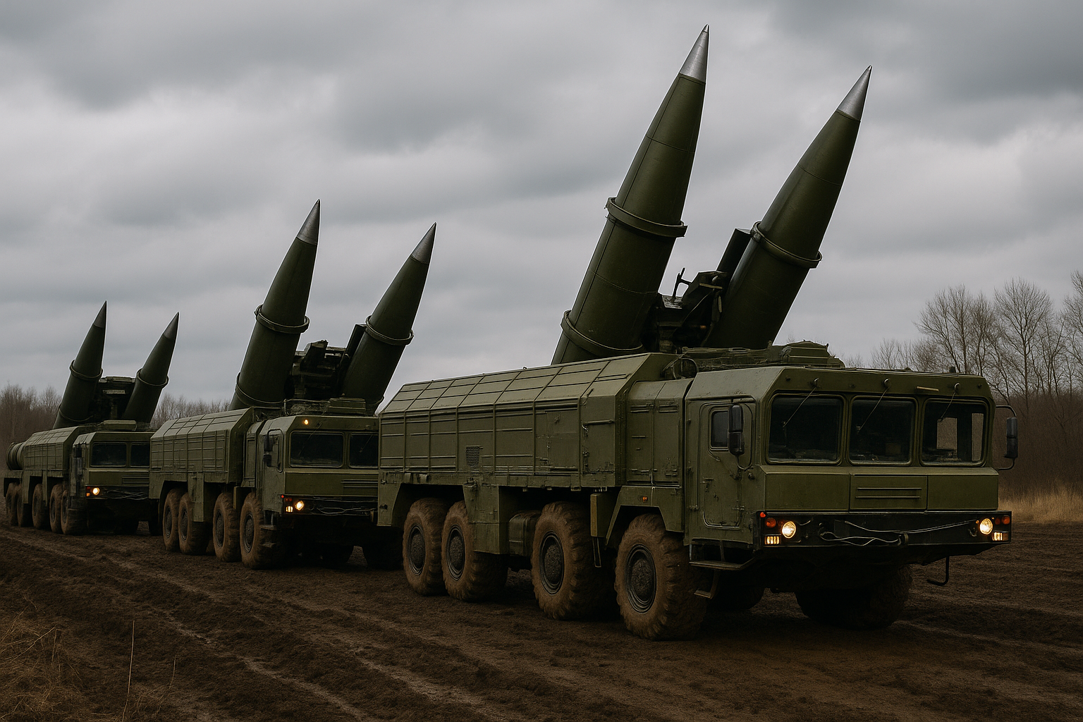Russia Stockpiles Iskander-M Missiles Near Ukraine Border