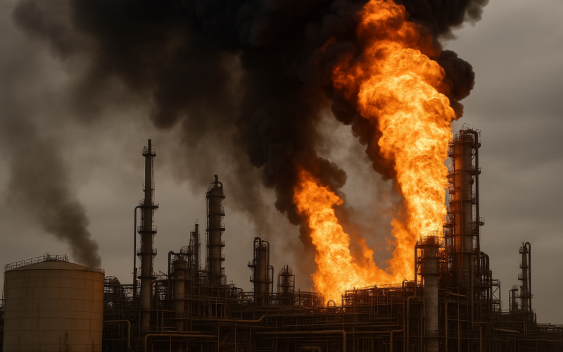 Saudi Aramco Refinery Hit by Iranian-Backed Houthi Strike