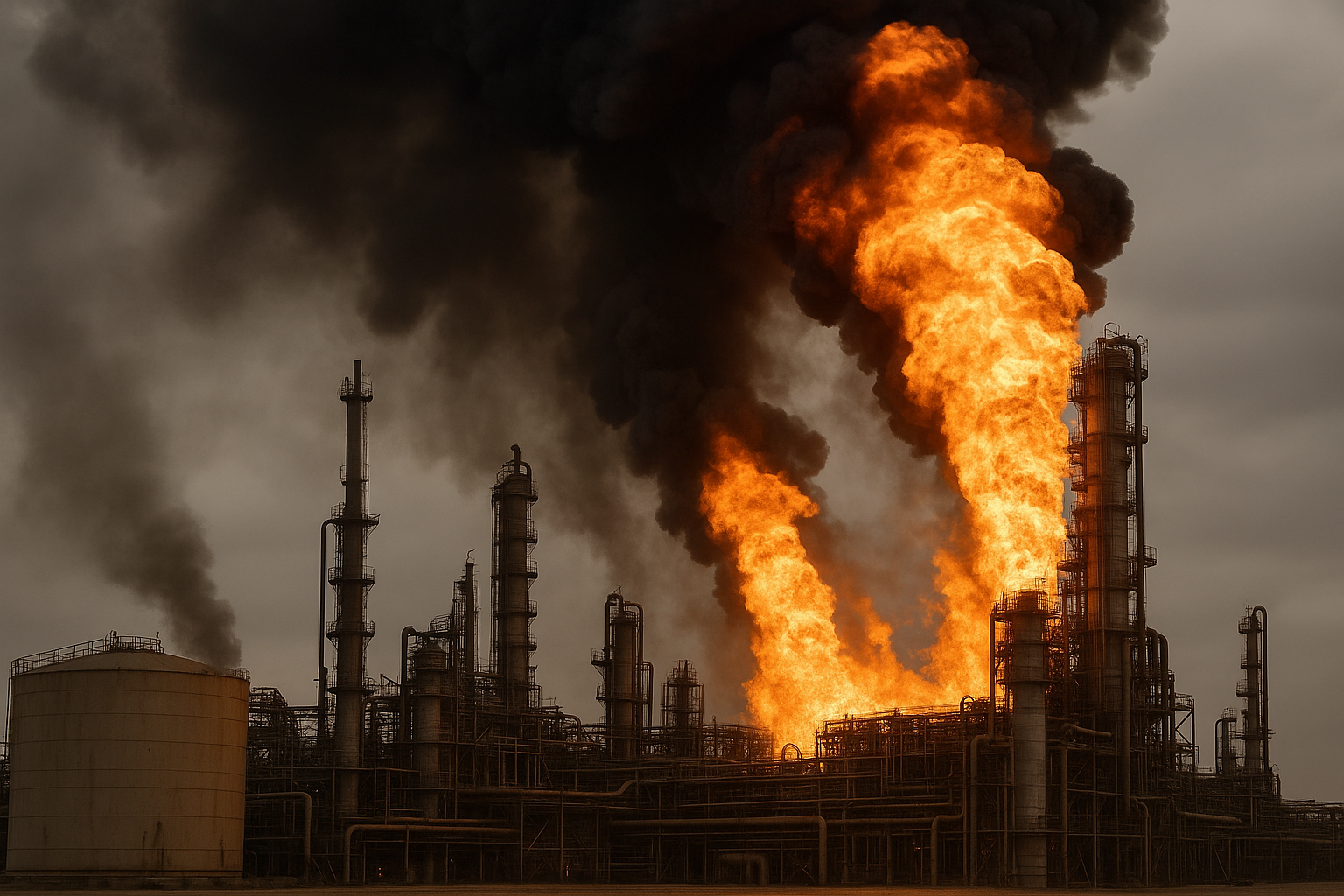 Saudi Aramco Refinery Hit by Iranian-Backed Houthi Strike