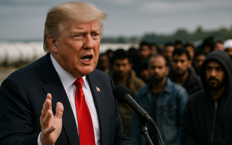 Trump Weighs In on European Migration Crisis