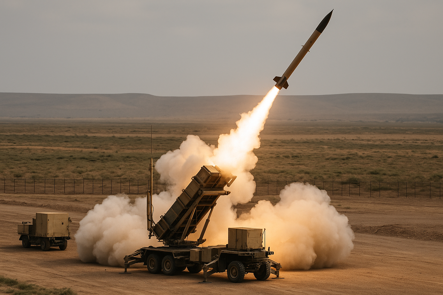 U.S. Patriot Missile Launches from Iraq Base Amid Erbil Attack