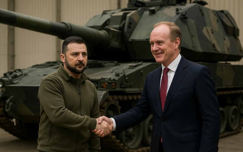 Ukraine Signs Deal with BAE to Produce British Howitzers