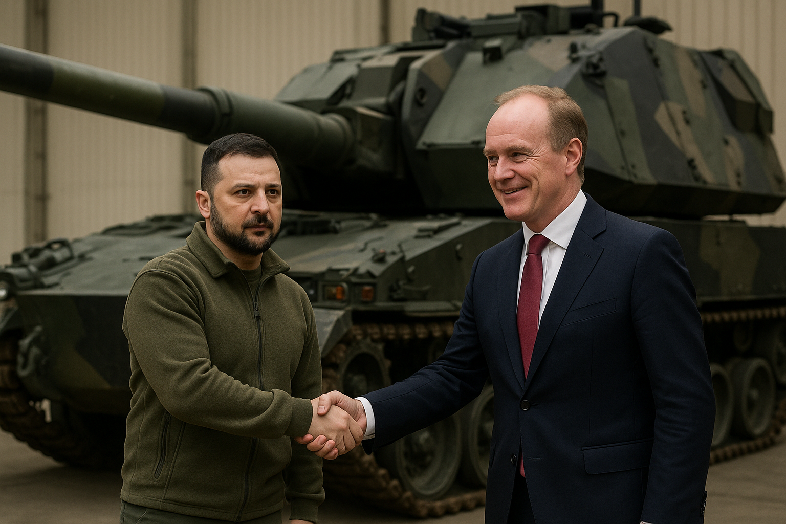 Ukraine Signs Deal with BAE to Produce British Howitzers