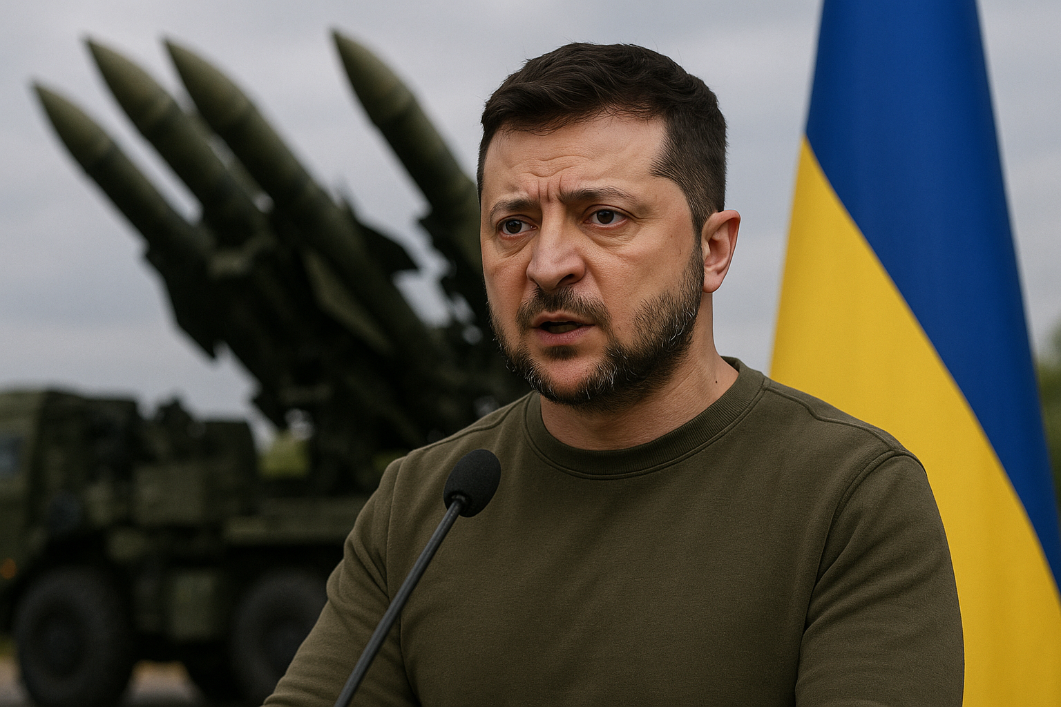 Zelensky Warns Trump Ukraine Air Defenses Nearly Depleted