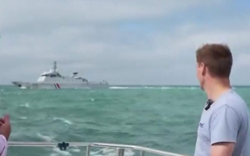 French Warship Fires Warning Shots at British MP Monitoring Channel Crossings