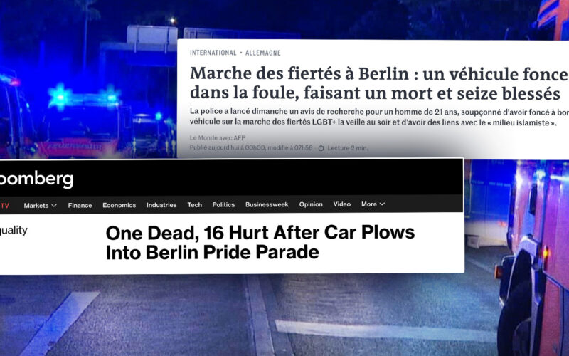 Media downplay Berlin Islamist terror with euphemisms like “plowed”