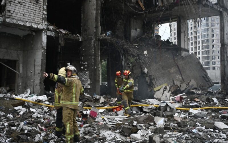 Massive Russian Strike Hits Ukraine Again