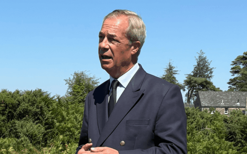 Man arrested for threatening to shoot Nigel Farage